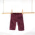Cordhose Pflaumefarbton