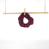 Scrunchie Pflaumenfarbton