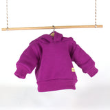 Hoodie Brombeerfarbton