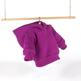 Hoodie Brombeerfarbton